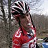 Frank Schleck victim of a crash during the Tour of Basque country